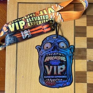 2023 Apocalypse Zombie Land VIP Lanyard
